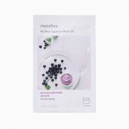 Innisfree My Real Squeeze Mask Ex Acai Berry
