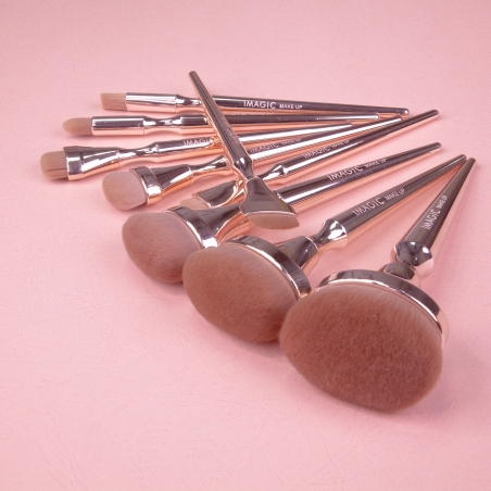 Imagic 9 pieces Soft And Handy Makeup Brushes