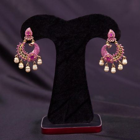 Chand Bali Shape Earrings For Women And Girls
