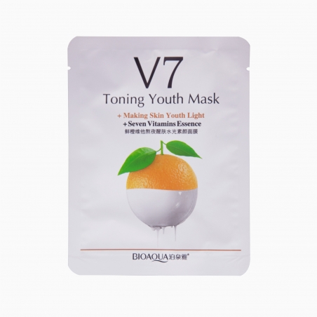 Bioaqua V7 Toning Youth Seven Vitamins Essence Facial Mask