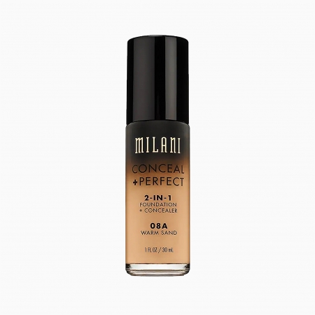 Milani Conceal + Perfect 2 In 1 Foundation-08A Warm Sand