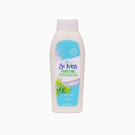 St.Ives Purifying Sea Salt And Pacific Kelp Exfoliating Body Wash