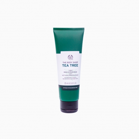 The Body Shop Tea Tree 3-In-1 Wash Scrub Mask